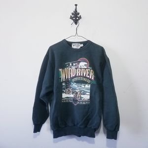 Vintage 90's Windriver Crew Neck Sweatshirt Size M